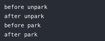 LockSupport的park、unpark实现同步4