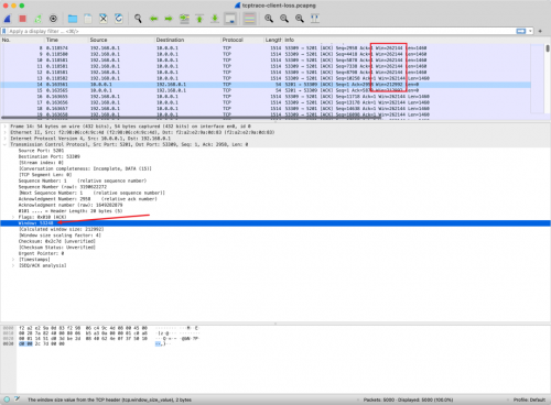 Debug 网络质量的时候1840