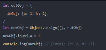 object.assign和扩展运算法是深拷贝还是浅拷贝2